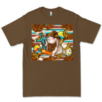 Cacao western bunny Premium Tee - TumblerDesignByShophia