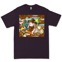 Plum western bunny Premium Tee - TumblerDesignByShophia