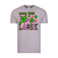 Vintage Zinc St. Patrick's Day Sassy little lassie Vintage Tee - OliviaCreatesArt