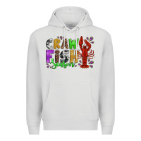 Dove Grey crawfish season mardi gras carnival Premium Hoodie - Jasminsmagicworld