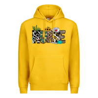 Lemon nurse leopard and cowhide Premium Hoodie - CowhideDigitalArt