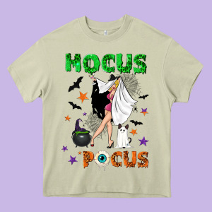 Happy Halloween Heavy Core Tee Designed By Nancycooperartshop