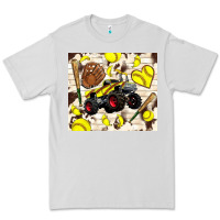 Dove Grey softball crusher Premium Tee - TumblerDesignByShophia