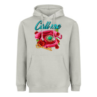 Moon Dust call me roses and pink telephone Heavyweight Hoodie - AdoDesignShop