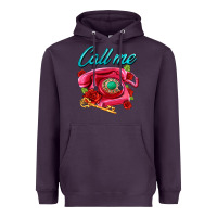 Plum call me roses and pink telephone Heavyweight Hoodie - AdoDesignShop