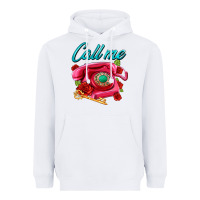 White call me roses and pink telephone Heavyweight Hoodie - AdoDesignShop