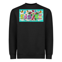 Black easter cross license plate template Heavyweight Sweatshirt - BarkalooDesign