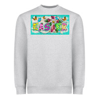 Easter Cross License Plate Template Heavyweight Sweatshirt | Teevron