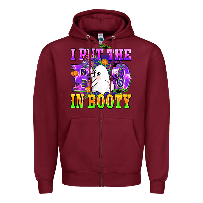 I Put The In Booty Zipper Hoodie by AdoDesignShop | Teevron