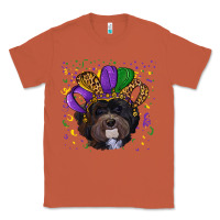 Copper Mardi Gras Havanese Dog with Hat Classic Tee - RanaPortraitStore