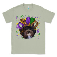Matcha Mardi Gras Havanese Dog with Hat Classic Tee - RanaPortraitStore