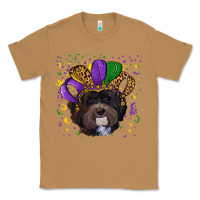 Toasted Coconut Mardi Gras Havanese Dog with Hat Classic Tee - RanaPortraitStore
