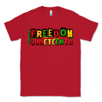 Red freedom juneteenth Classic Tee - CowGirlArtShop