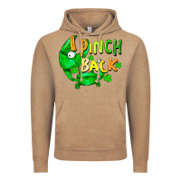 Vintage Coffee I pinch back with crab st. patricks day Vintage Hoodie - FaDigitalArtStudio