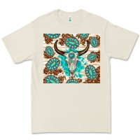 Bone gemstone bull skull leopard Premium Tee - TumblerDesignByShophia