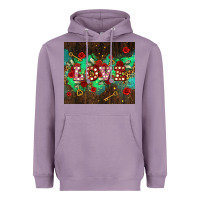 Lavender love  and leopard with keys Heavyweight Hoodie - AdoDesignShop