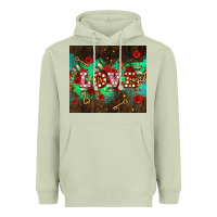Matcha love  and leopard with keys Heavyweight Hoodie - AdoDesignShop