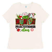 Bone nurse practitioner claus Ladies Tee - CowGirlArtShop