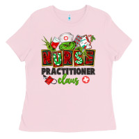 Nurse Practitioner Claus Ladies Tee | Teevron