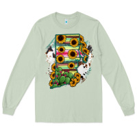 Matcha Rhode island State aMp Long Sleeve Tee - RanaPortraitStore