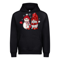 Black snowman gnome Urban Hoodie - JahusDesignShop