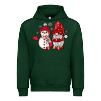 Forest Green snowman gnome Urban Hoodie - JahusDesignShop