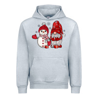 Heather Grey snowman gnome Urban Hoodie - JahusDesignShop