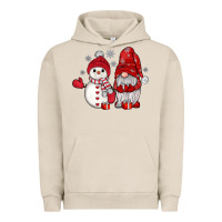 Pigment French Oak snowman gnome Urban Hoodie - JahusDesignShop