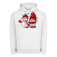 Pigment Lunar Rock snowman gnome Urban Hoodie - JahusDesignShop