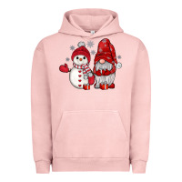 Pigment Salmon snowman gnome Urban Hoodie - JahusDesignShop