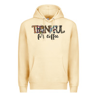 Pina Colada thankful for coffee Premium Hoodie - CowhideDigitalArt