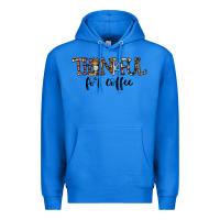 True Royal thankful for coffee Premium Hoodie - CowhideDigitalArt