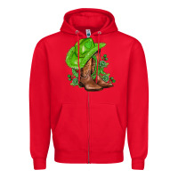 Red green  cowgirl and roses Zipper Hoodie - AdoDesignShop