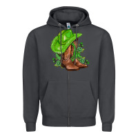 Smoke green  cowgirl and roses Zipper Hoodie - AdoDesignShop