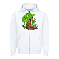 White green  cowgirl and roses Zipper Hoodie - AdoDesignShop