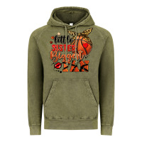 Vintage Olive little sister biggest fan basketball Vintage Hoodie - FaDigitalArtStudio