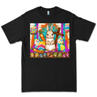 Black easter day rabbit Premium Tee - TumblerDesignByShophia