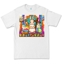 White easter day rabbit Premium Tee - TumblerDesignByShophia