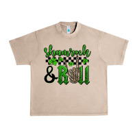 French Oak St. Patrick's Day Shamrock and roll Urban Heavy Tee - OliviaCreatesArt