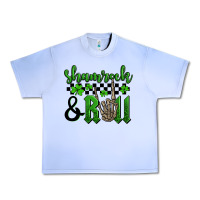 Grape Ice St. Patrick's Day Shamrock and roll Urban Heavy Tee - OliviaCreatesArt