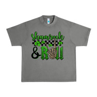 Tornado St. Patrick's Day Shamrock and roll Urban Heavy Tee - OliviaCreatesArt