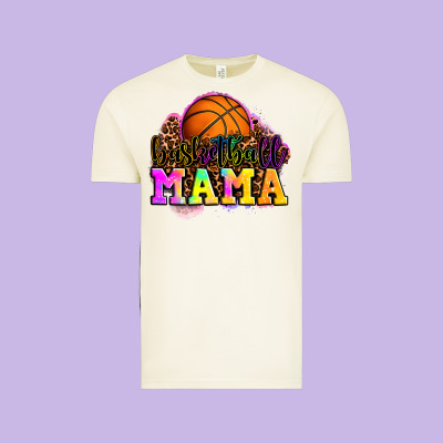 Basketball Mama Vintage Tee Designed By Oliviacreatesart