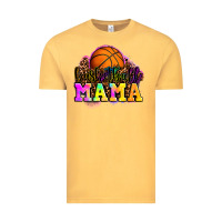 Vintage Mustard basketball mama Vintage Tee - OliviaCreatesArt