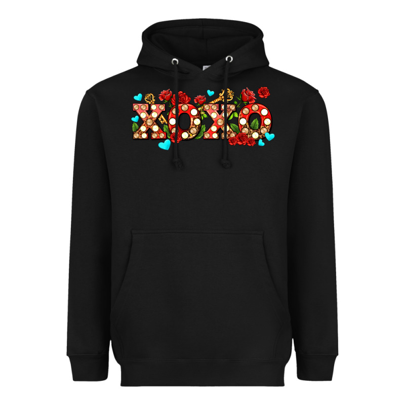 Xoxo Roses And Keys Heavyweight Hoodie by AdoDesignShop | Teevron