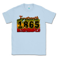 Dusty Blue juneteenth 1865 Classic Tee - CowGirlArtShop
