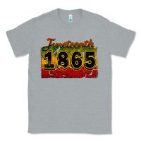 Heather Grey juneteenth 1865 Classic Tee - CowGirlArtShop
