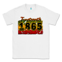 White juneteenth 1865 Classic Tee - CowGirlArtShop