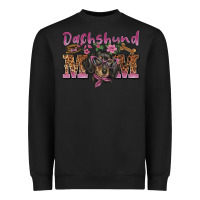 Black dachshund mom Heavyweight Sweatshirt - BarkalooDesign