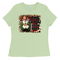 Matcha omg santa i know him elf Ladies Tee - CowGirlArtShop