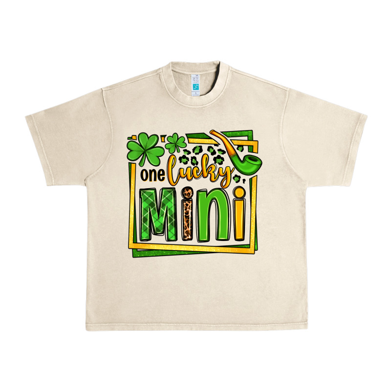 One Lucky Mini St. Patrick's Urban Heavy Tee by OliviaCreatesArt | Teevron